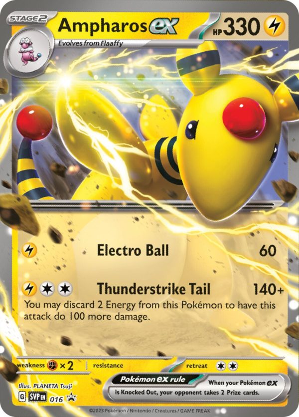 Ampharos ex (016) [Scarlet & Violet: Black Star Promos] Cheap