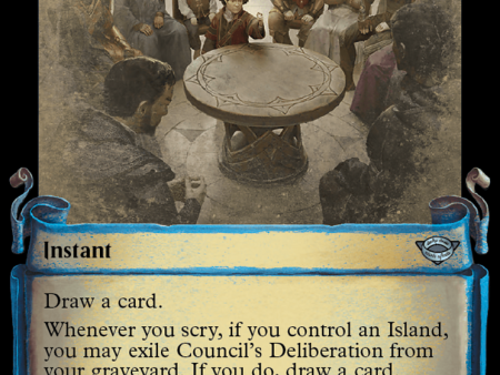 Council s Deliberation [The Lord of the Rings: Tales of Middle-Earth Showcase Scrolls] For Cheap