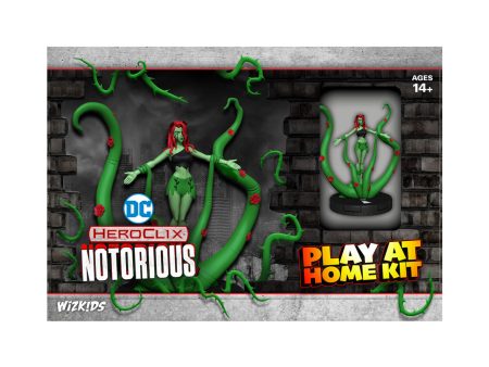 DC HeroClix: Notorious Play at Home Kit - Poison Ivy Hot on Sale