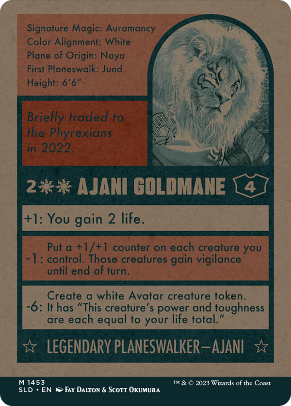 Ajani Goldmane [Secret Lair Drop Series] Online