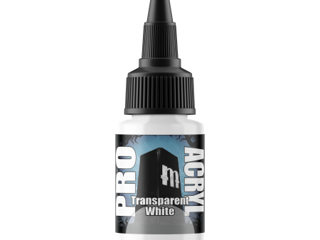 Pro Acryl Transparent White Hot on Sale