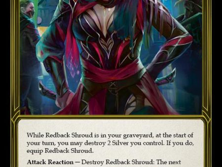 Redback Shroud (Golden) [FAB123] (Promo)  Cold Foil For Sale