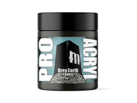 Pro Acryl Basing Texture – COARSE – Dark Grey Supply