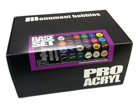 Pro Acryl Base Set – 24 Colors For Sale