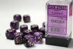 Vortex Purple gold 16mm d6 Dice Block (12 dice) Cheap