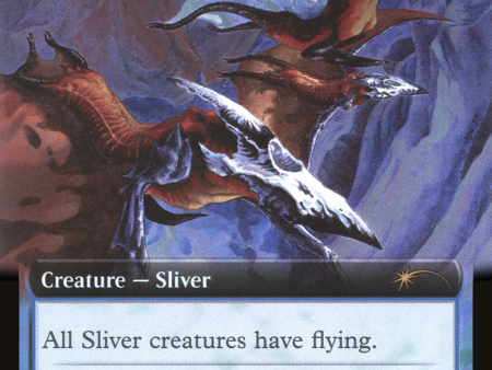 Winged Sliver (Extended Art) [Secret Lair Drop Promos] Supply