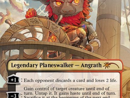 Angrath, the Flame-Chained (Borderless) [Secret Lair Drop Series] Online now