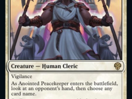 Anointed Peacekeeper [Dominaria United] Supply