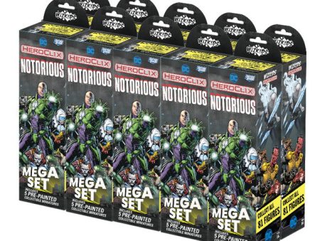 HeroClix: Notorious Booster Brick Online now