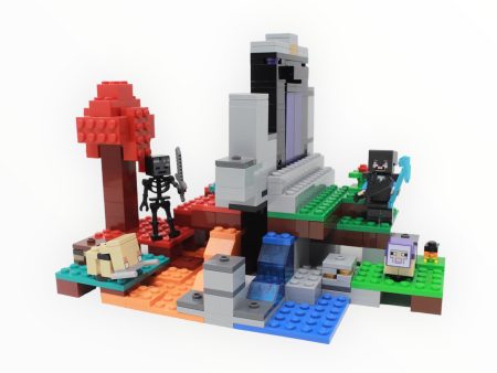 Used Set 21172 Minecraft The Ruined Portal Supply