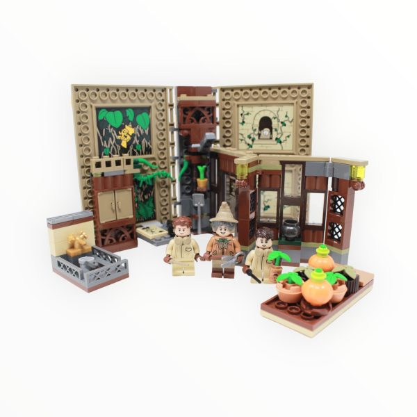 Used Set 76384 Harry Potter Hogwarts Moment: Herbology Class For Cheap