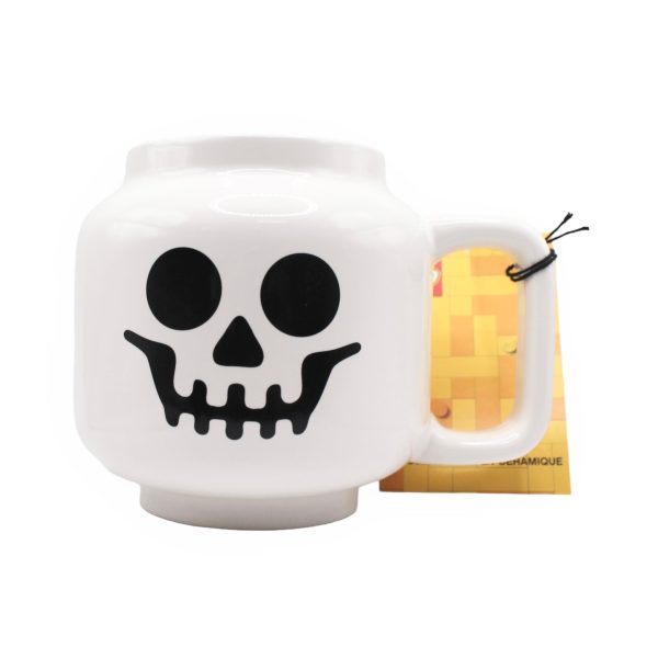 Large Ceramic Skeleton Mug Online now