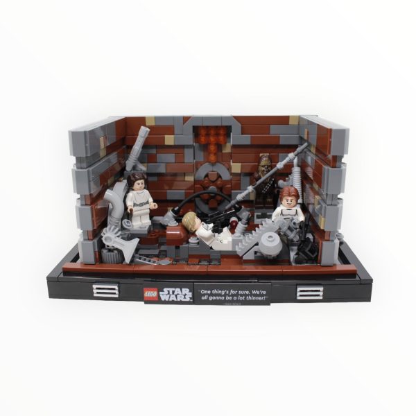 Used Set 75339 Star Wars Death Star Trash Compactor Diorama For Sale