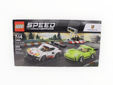 Retired Set 75888 Speed Champions Porsche 911 RSR and 911 Turbo 3.0 Fashion