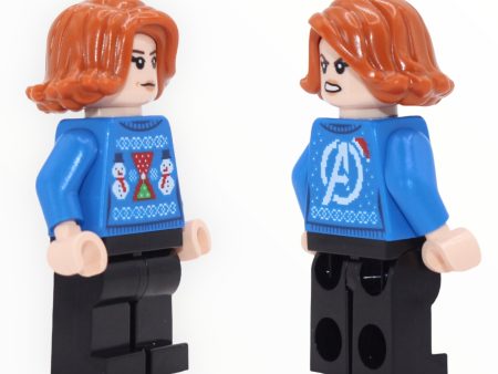 Black Widow (Christmas sweater, 2023) Cheap