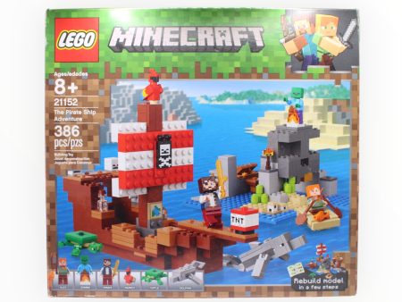 Certified Used Set 21152 Minecraft The Pirates Ship Adventure Online Hot Sale