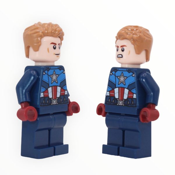 Captain America (dark blue suit, dark red hands, hair, 2023) Discount